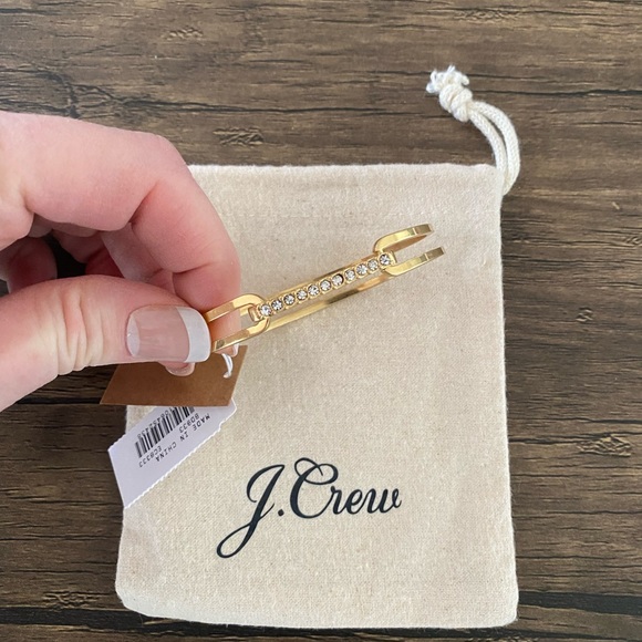 J. Crew Charlotte U Bangle Bracelet - Picture 5 of 13